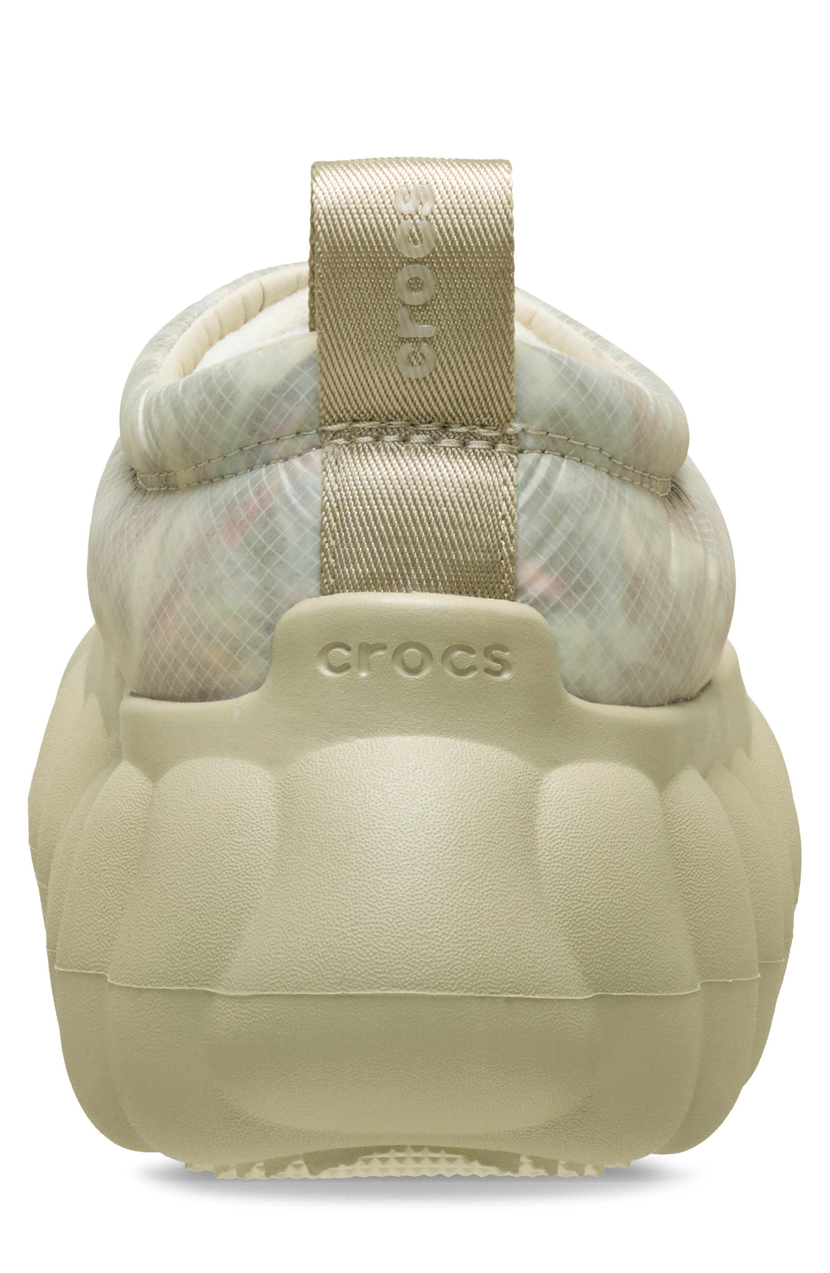 CROCS Overpuff Shorty Clog, Alternate, color, White