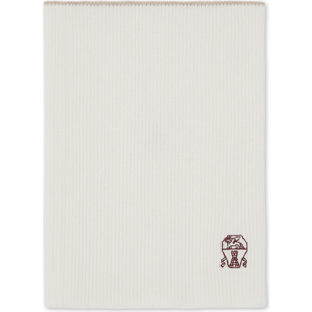 Brunello Cucinelli Neck Warmer In Brown