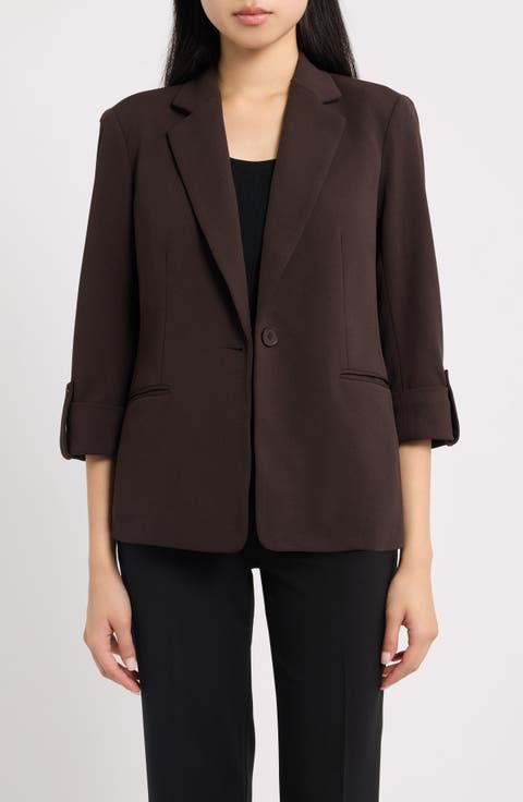 One-Button Blazer