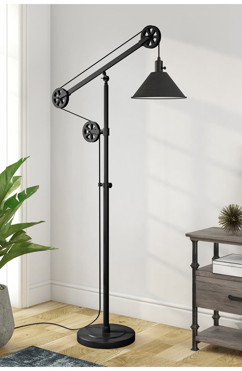 ADDISON AND LANE Descartes Floor Lamp - Blackened Bronze, Alternate, color,