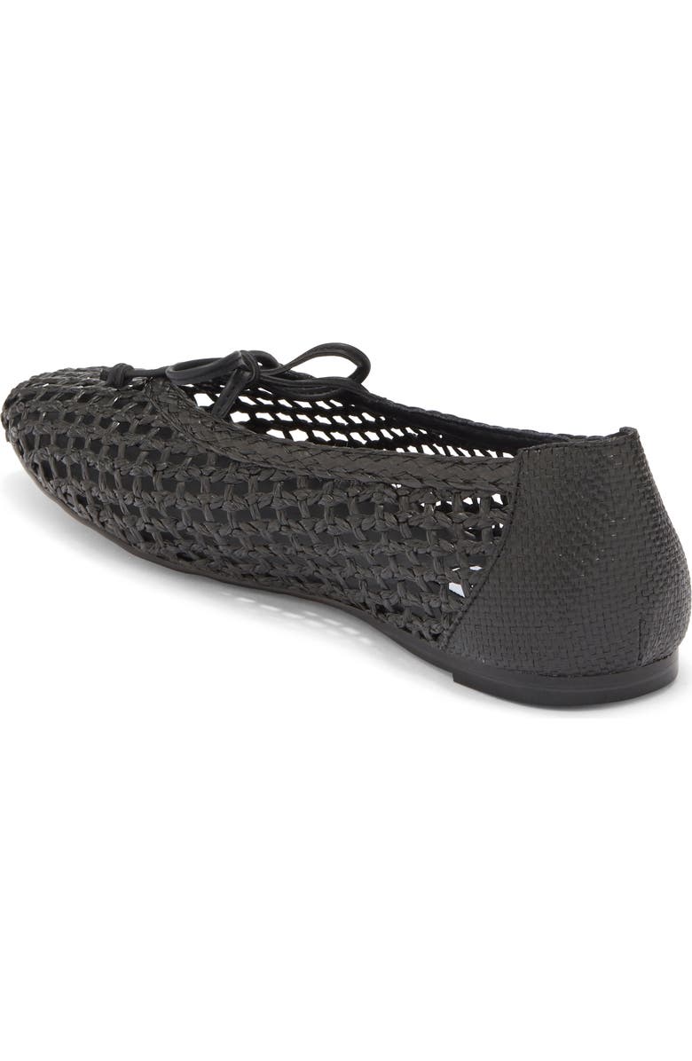 Steve Madden Leelo Woven Flat, Alternate, color, Black