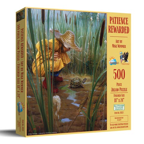 Patience Rewarded 500 piece Jigsaw Puzzle for Adults