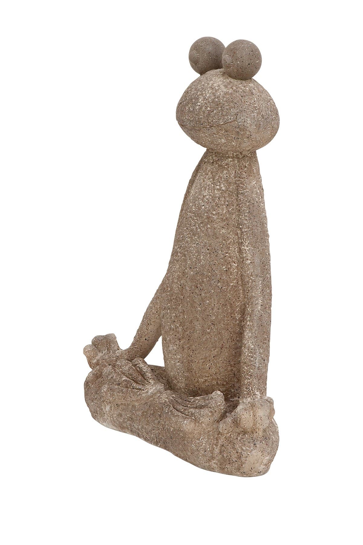 WILLOW ROW Eclectic Ceramic Meditating Frog Sculpture | Nordstromrack