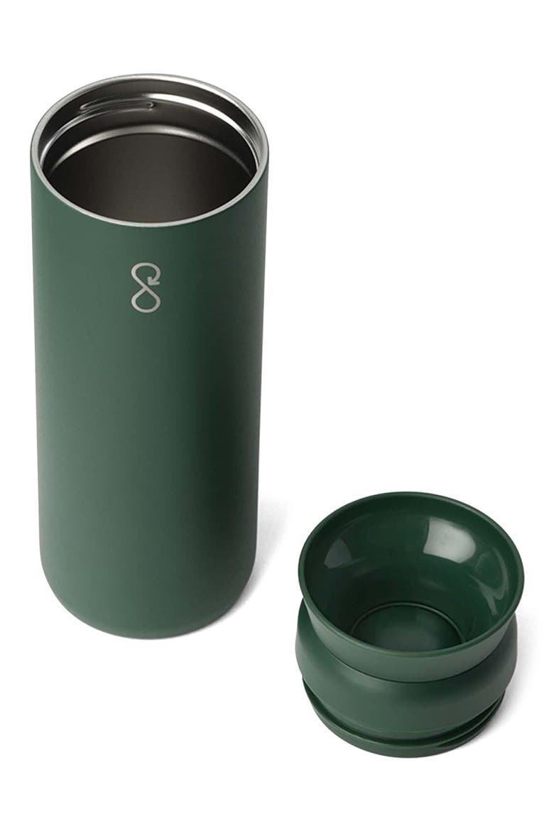 Peak Brew 20-Ounce Bottle, Alternate, color, FOREST GREEN