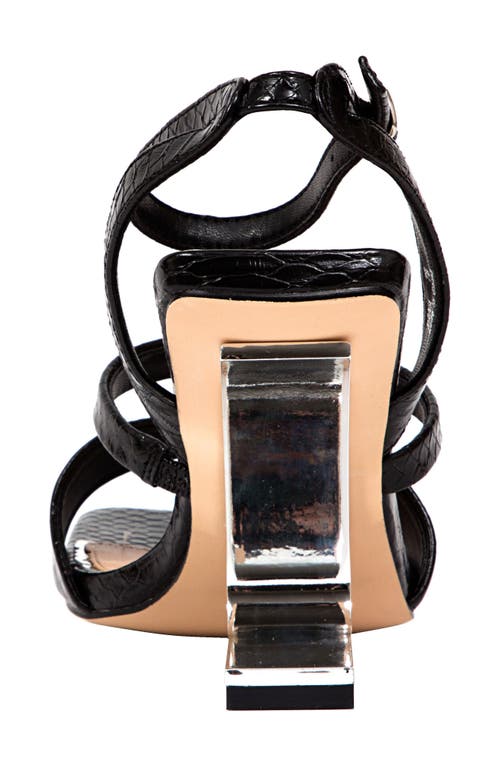 Ninety Union Priva Ankle Strap Sandal In Black