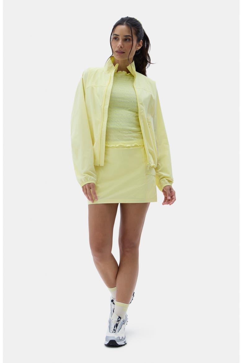 Ynes Smocked Top, Alternate, color, LIMONCELLO/ PEAR SORBET