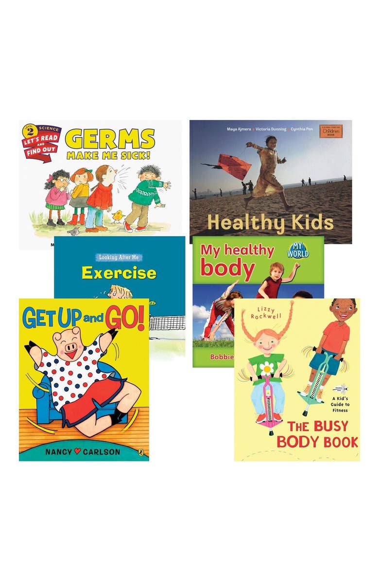 Kaplan Early Learning Company Keeping Our Body Healthy Books - Set of 6, Main, color, Multicolored