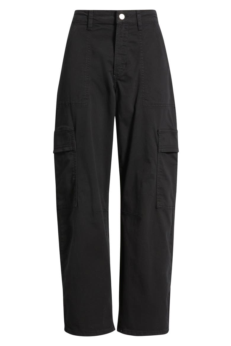 Vinnie Ankle Cargo Pants, Alternate, color, BLACK CASUAL TWILL