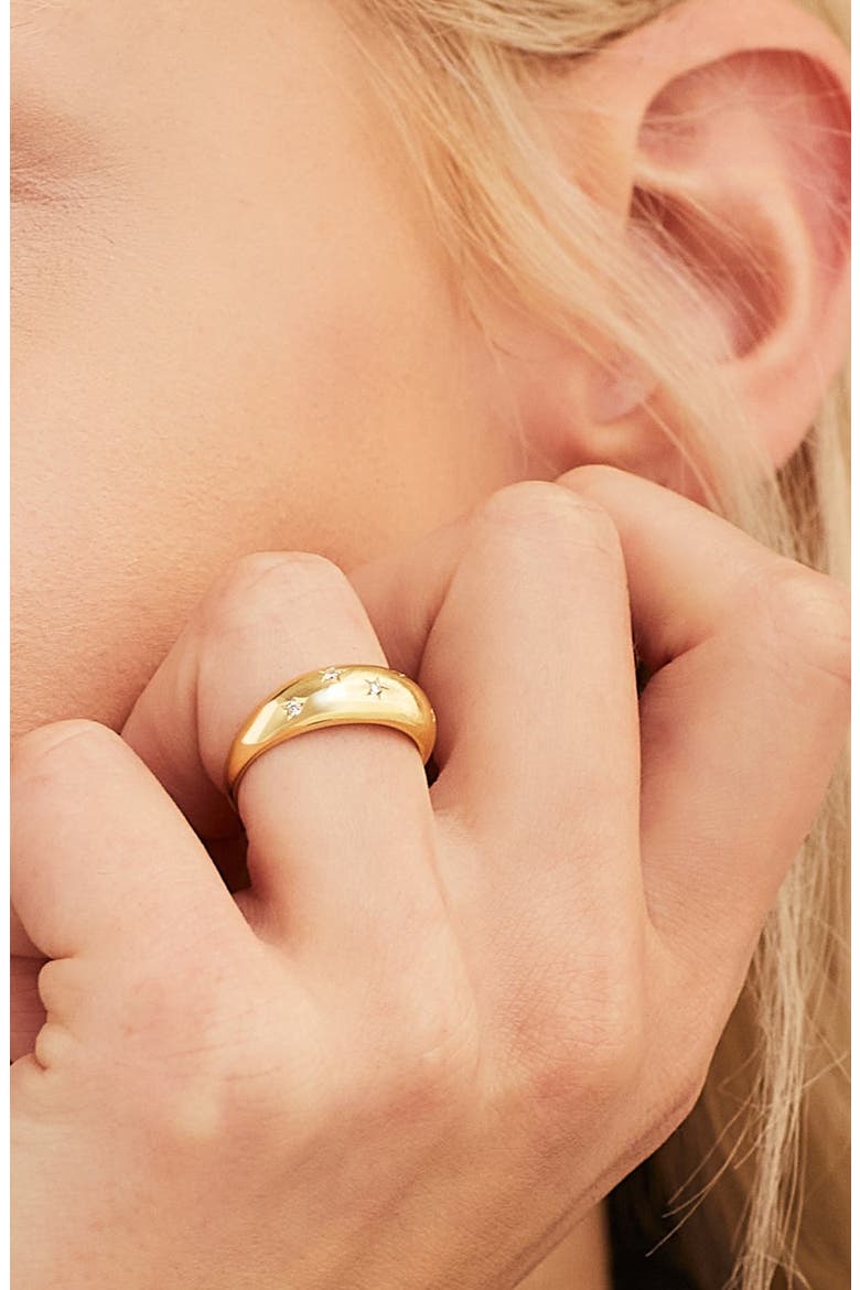 Celestial Dôme Ring, Alternate, color, Yellow Gold