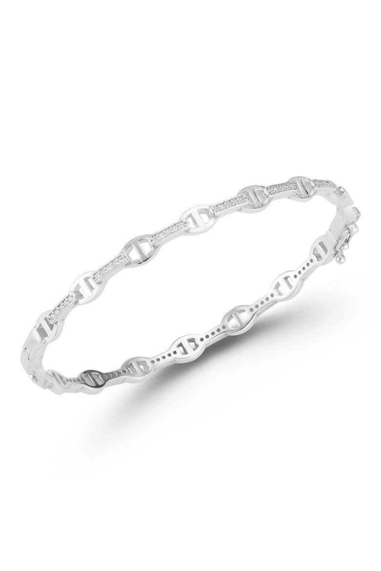 Link Bangle, Main, color, SILVER
