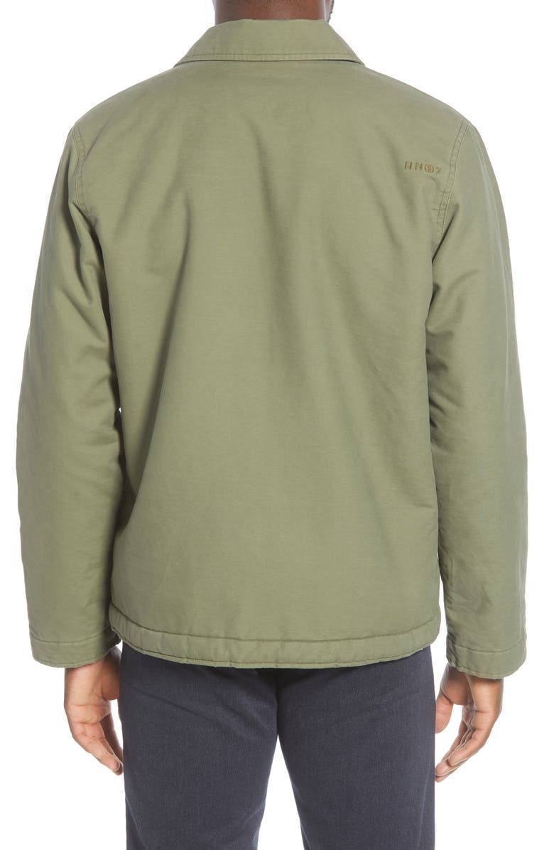 NN07 Rock Slim Fit Faux Fur Lined Jacket, Alternate, color, 