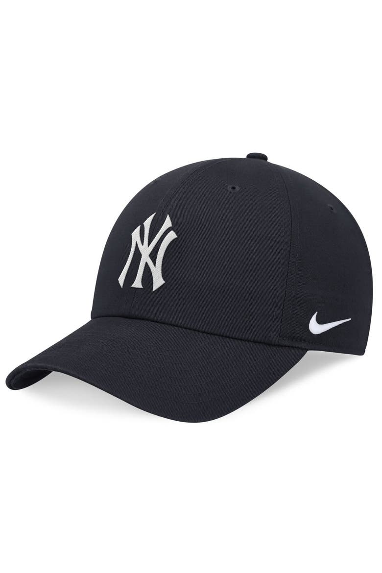 Men's Nike Navy New York Yankees Club Adjustable Hat, Main, color, Navy