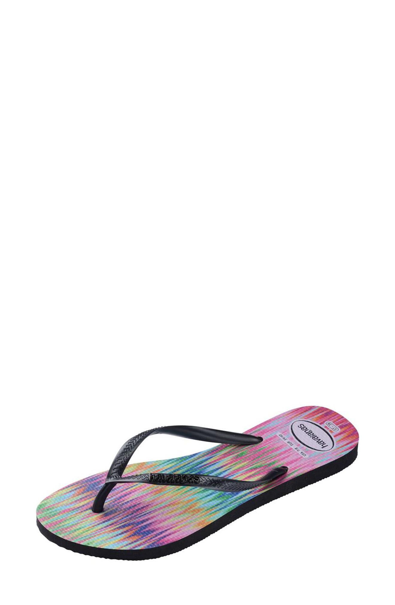 Havaianas Slim Bright Flip Flop, Alternate, color, 