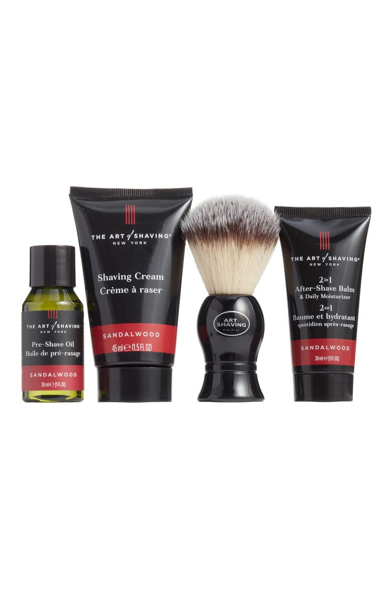 Sandalwood Essential 4-Piece Shaving Collection $75 Value, Main, color, NO COLOR