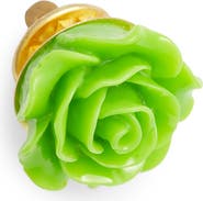 CLIFTON WILSON Floral Lapel Pin
