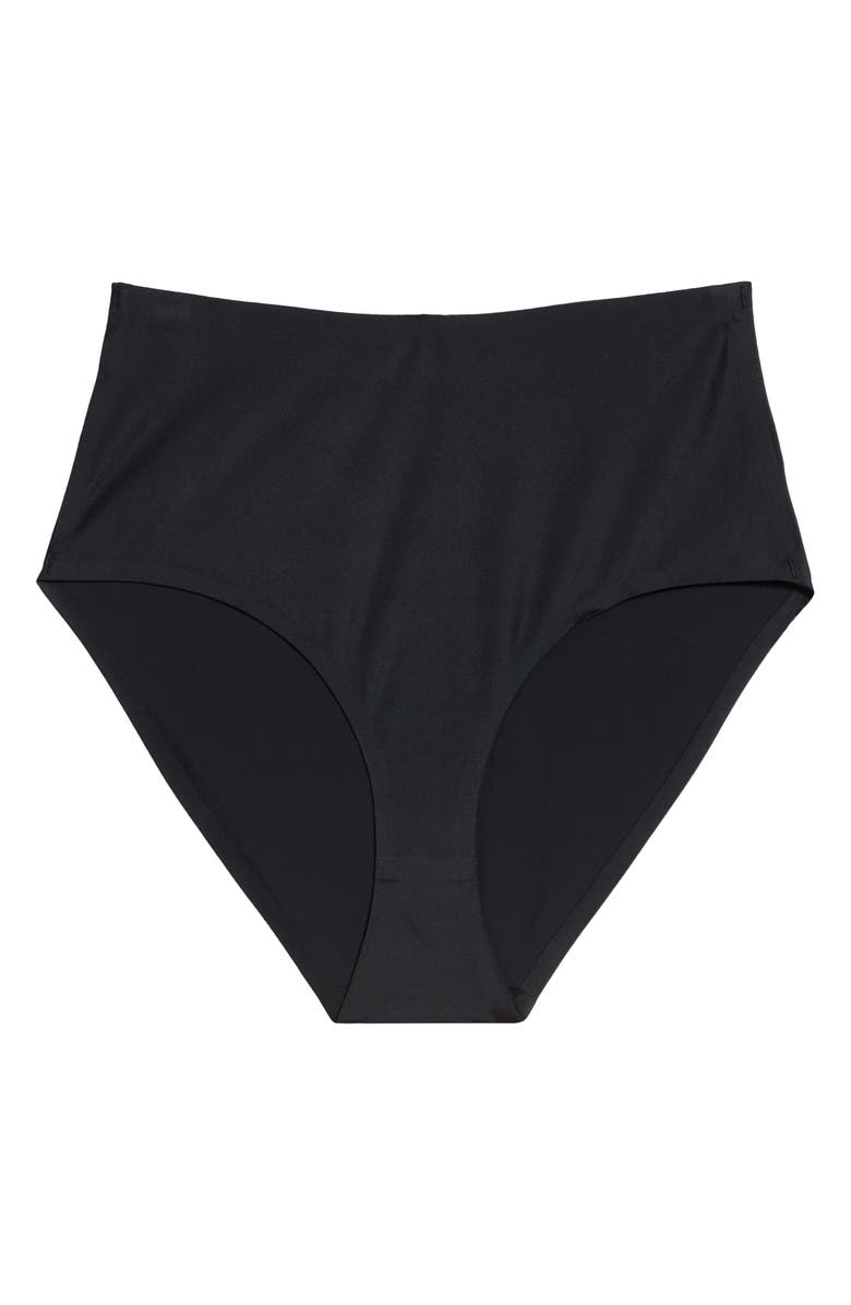 Hauty Drive Time High Waist Panties, Alternate, color, Black