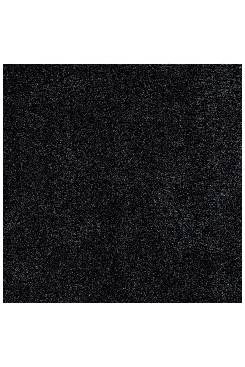 Solid Fleece Throw Blanket, Alternate, color, BLACK