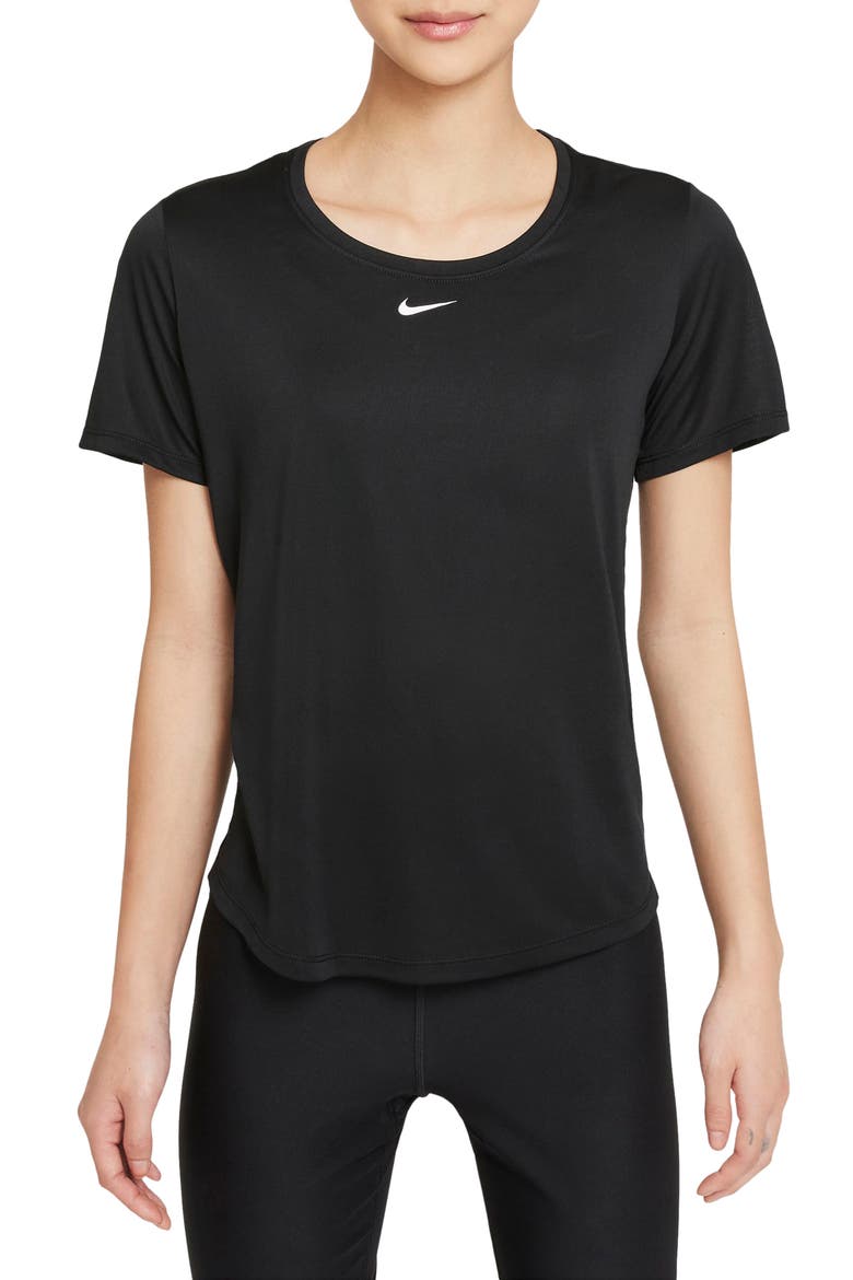 One Stand Dri-FIT T-Shirt, Main, color, BLACK/ WHITE