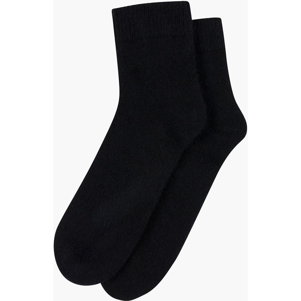 Naked Cashmere Micah Cashmere Socks In Black