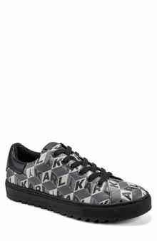 KARL LAGERFELD PARIS Allover Logo Low Profile Sneaker