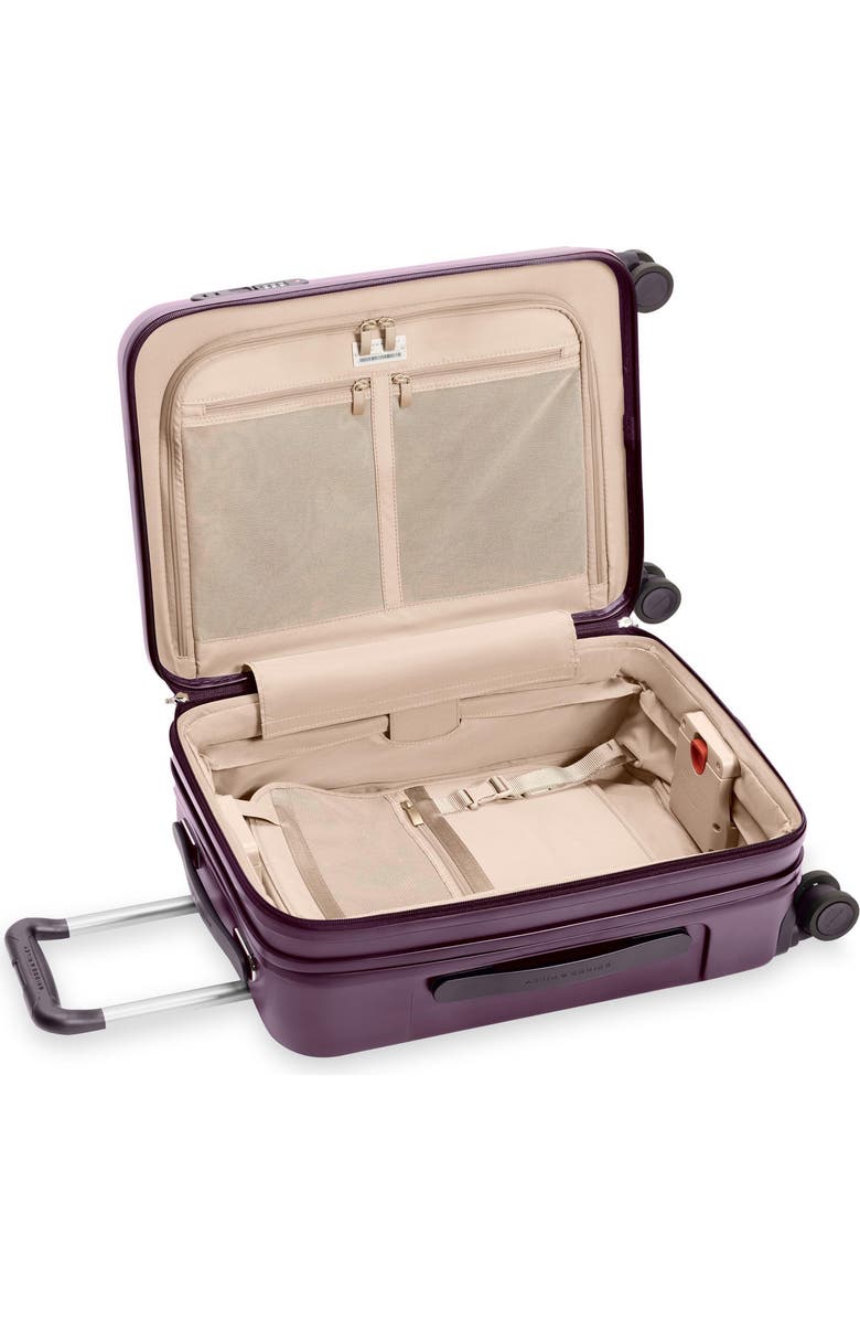 Briggs & Riley Sympatico Global 21-Inch Expandable Spinner Carry-On, Alternate, color, Plum