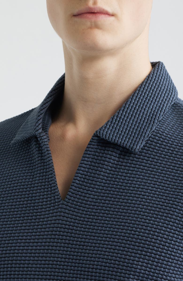 Madewell <p>Skipper Johnny Collar Polo</p>, Alternate, color, Overdye Blue