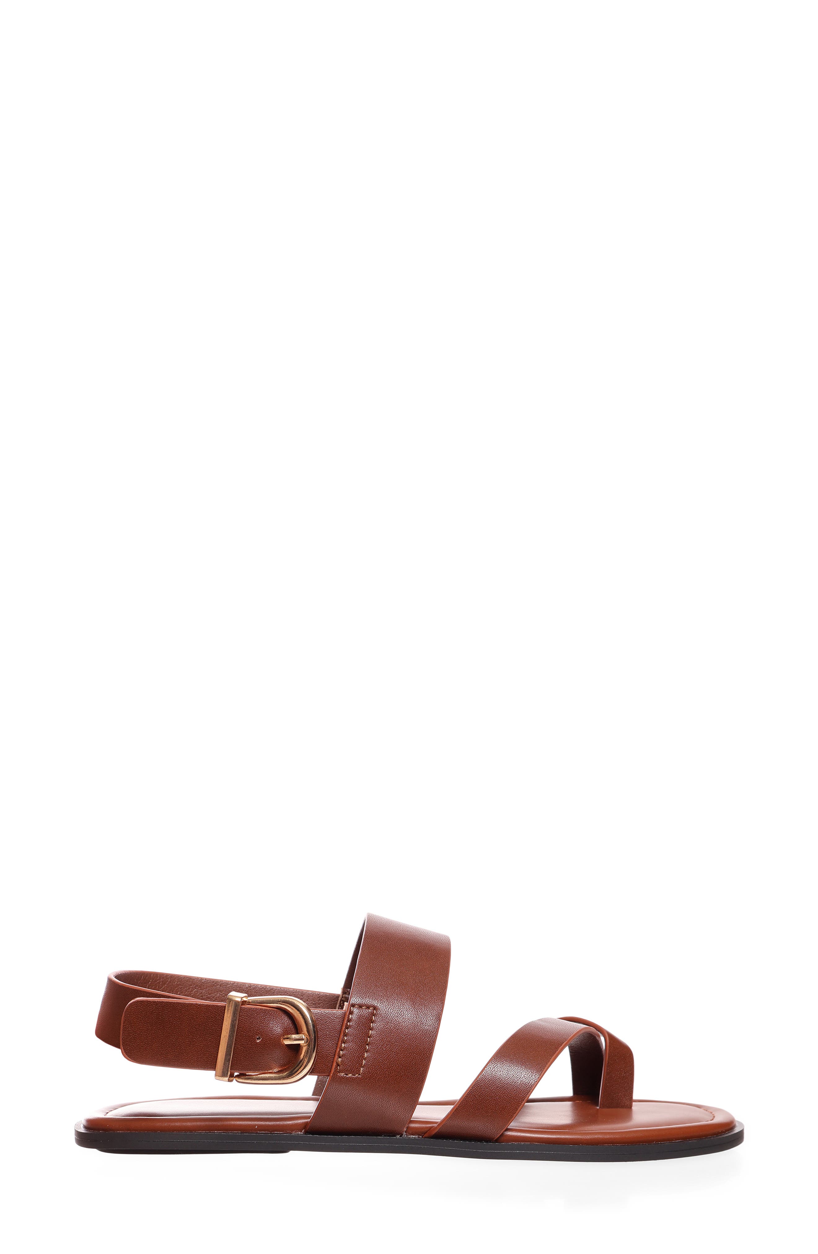 AquaDiva Toe Loop Sandal, Alternate, color, Cognac