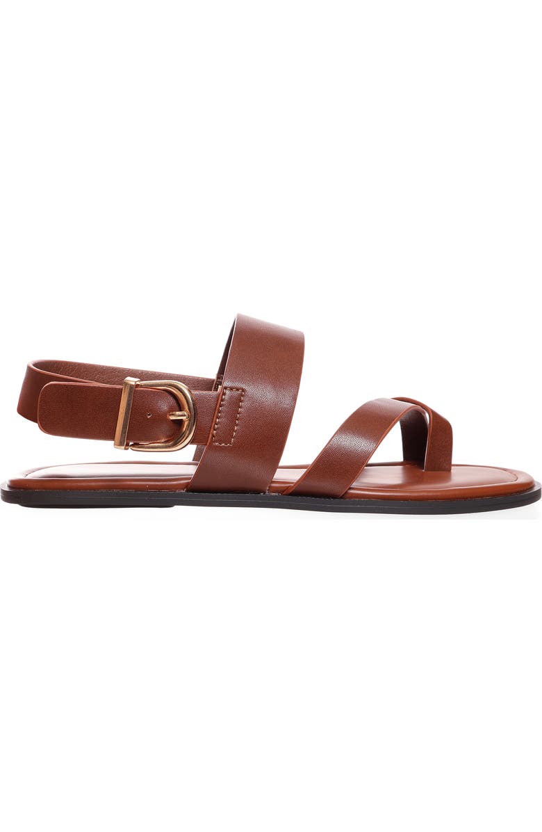 AquaDiva Toe Loop Sandal, Alternate, color, Cognac