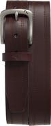 Tommy Bahama Double Stitch Leather Belt