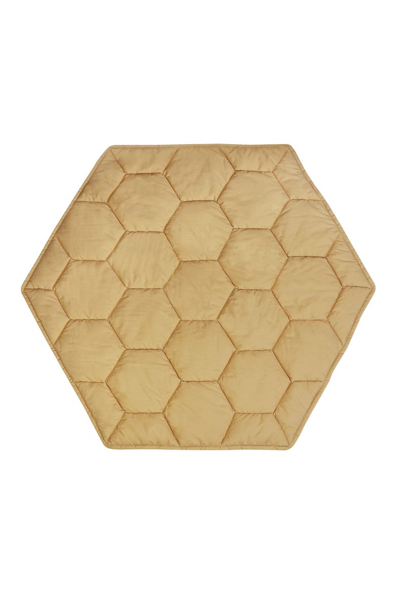 Honeycomb Playmat, Alternate, color, HONEY