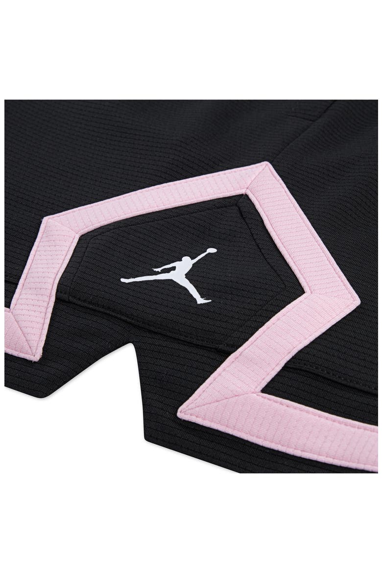 Kids' Dri-FIT Diamond Mesh Shorts, Alternate, color, OFF NOIR