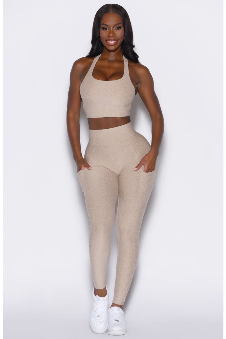 Curves Leggings, Alternate, color, Taupe