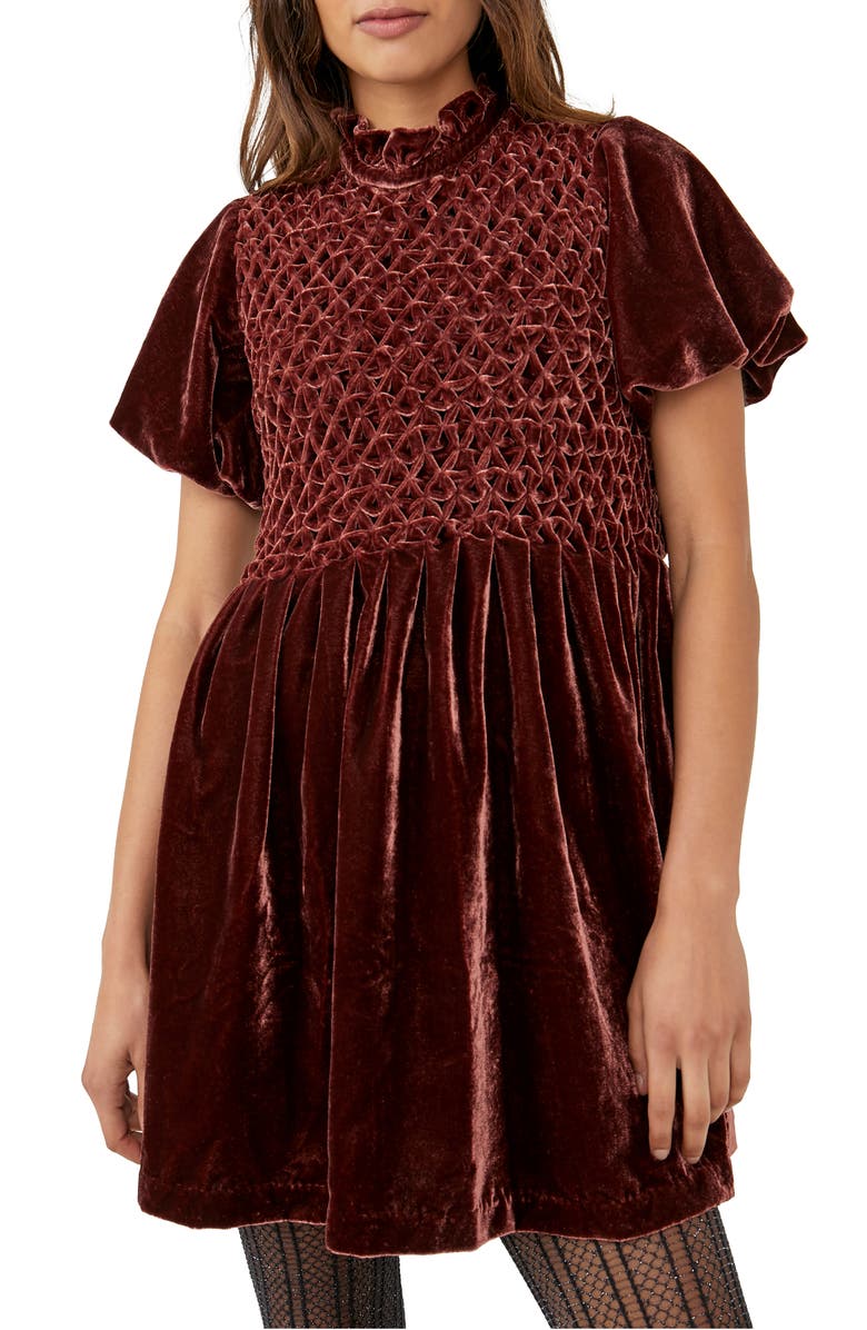 Free People Gum Drop Minidress, Main, color, 