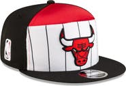 New Era Men's New Era  White/Black Chicago Bulls 2025 NBA Tip Off Split Panel 9FIFTY Snapback Hat