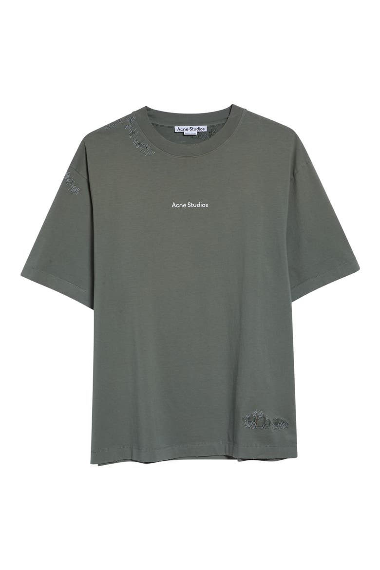 Gender Inclusive Exford U Stamp Mending Midsummer Graphic T-Shirt, Alternate, color, SLATE GREY