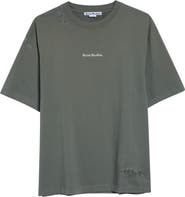 Acne Studios Gender Inclusive Exford U Stamp Mending Midsummer Graphic T-Shirt