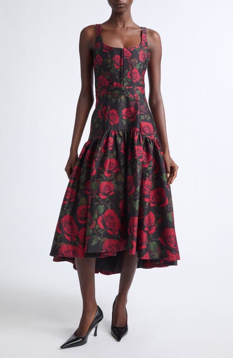 Diana Structured Midi Dress
