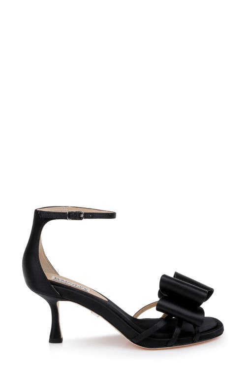 Badgley Mischka Collection Alysha Ankle Strap Sandal In Black
