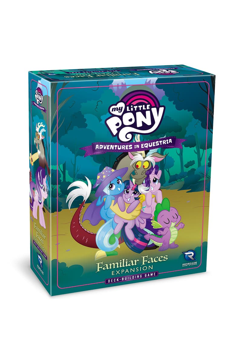 Renegade Game Studios My Little Pony Adventures In Equestria Familiar Faces Expansion, Main, color, Multicolored