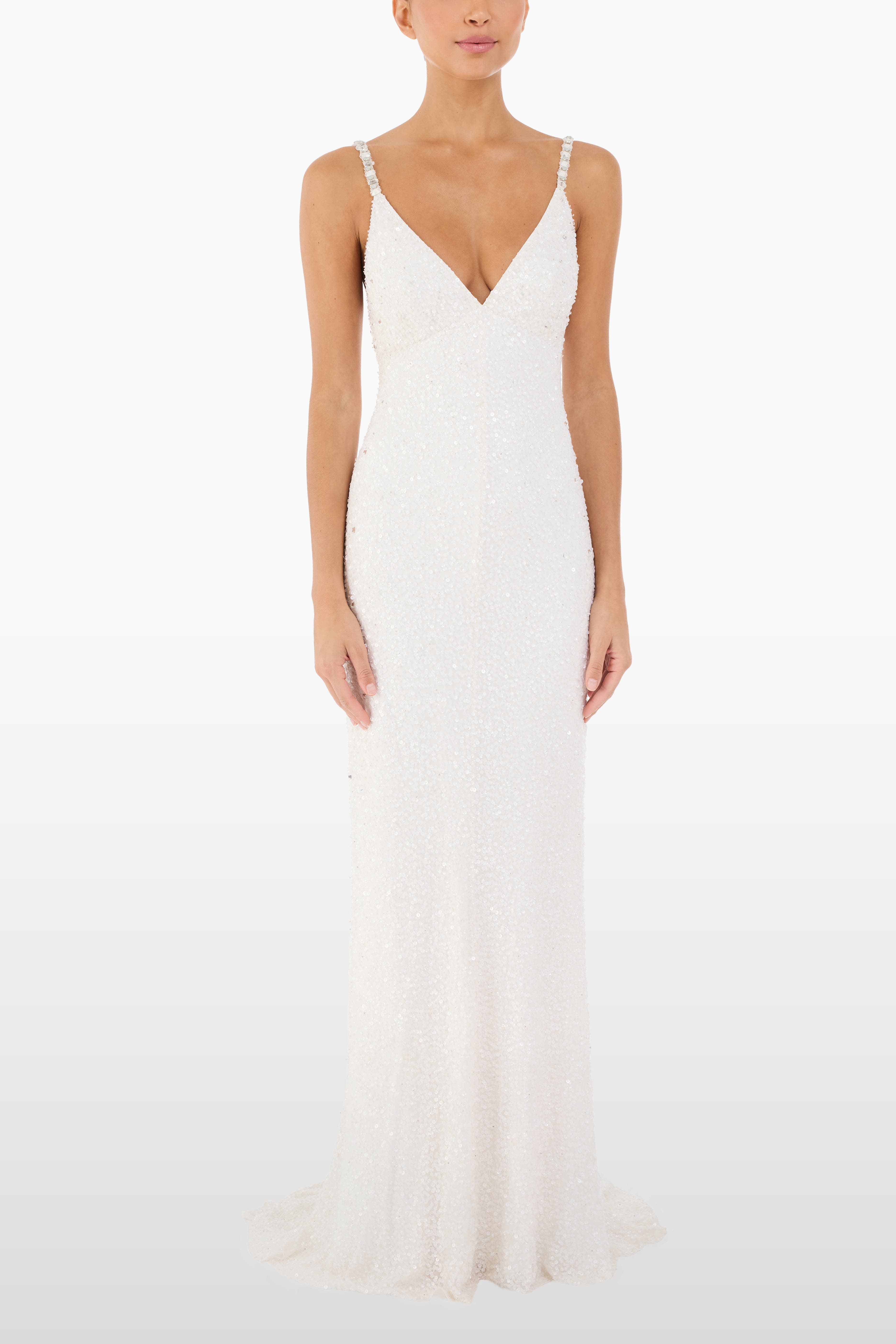 Nora Sequin-Embellished Gown - image 2
