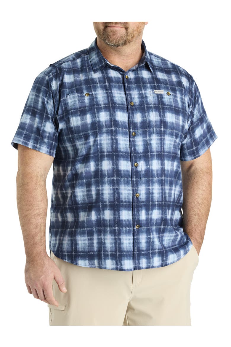 Big & Tall Utilizer Sport Shirt, Main, color, COLLEGIATE