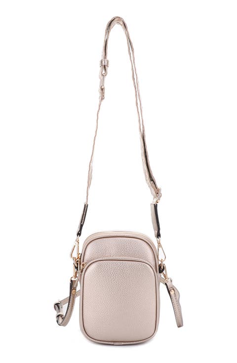Josephine Vegan Leather Crossbody Bag