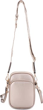 Mali + Lili Josephine Vegan Leather Crossbody Bag