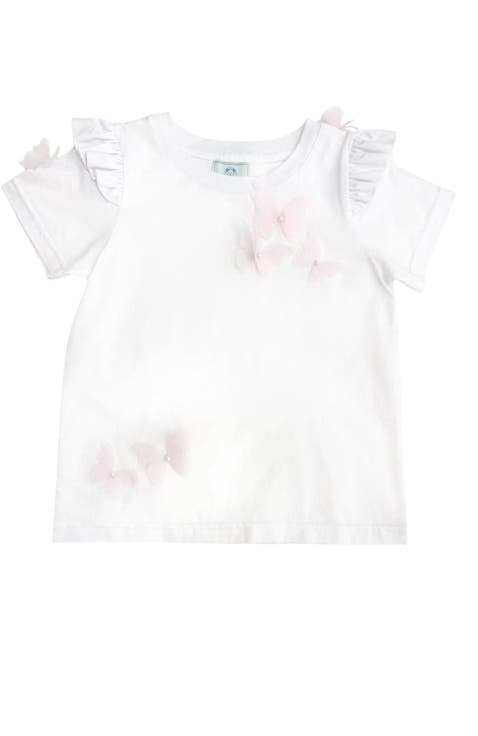 Butterfly Pima Cotton T-Shirt