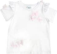 Petite Maison Kids Butterfly Pima Cotton T-Shirt