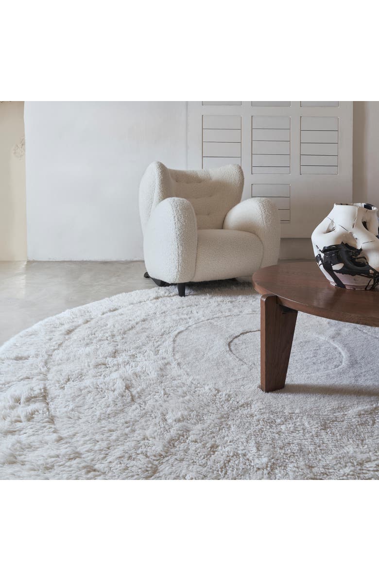 Lorena Canals Woolable rug Arctic Circle - Sheep White, Alternate, color, Sheep White