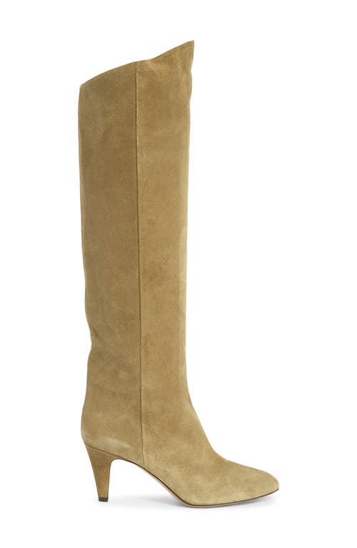 Isabel Marant Lispa Knee High Boot In Brown