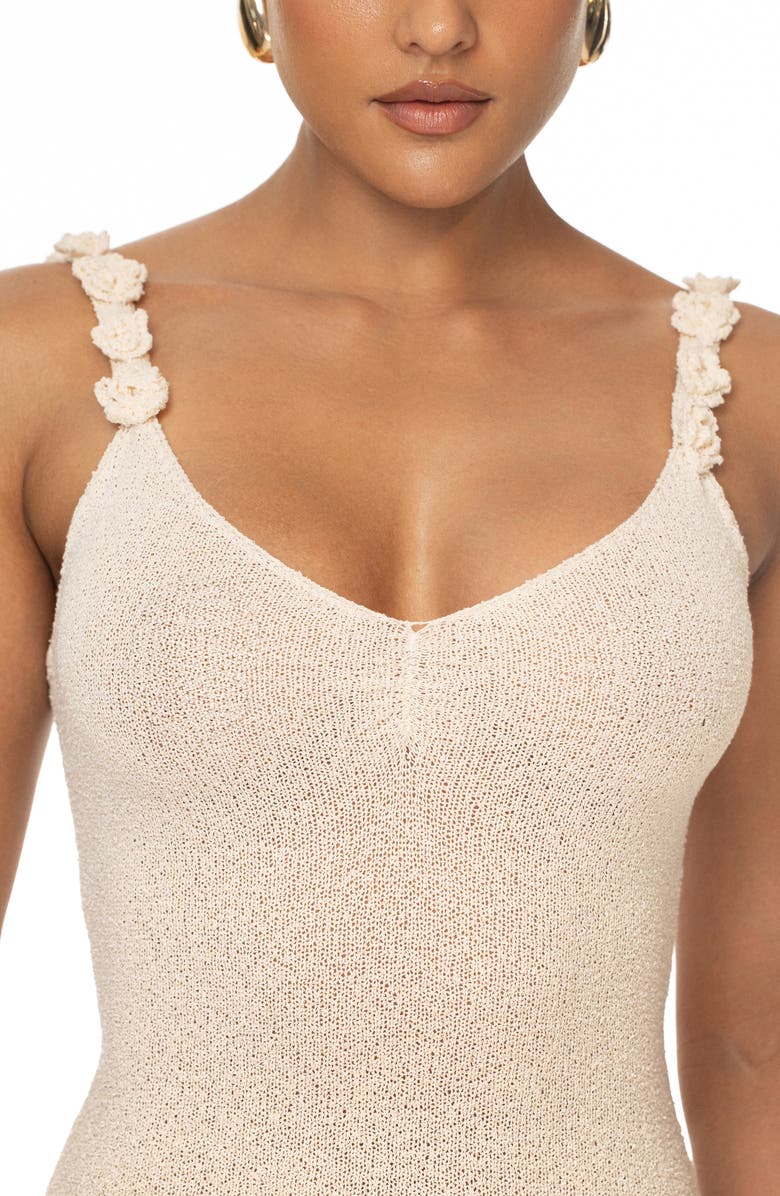 JLUXLABEL Margo Knit Midi Dress, Alternate, color, 