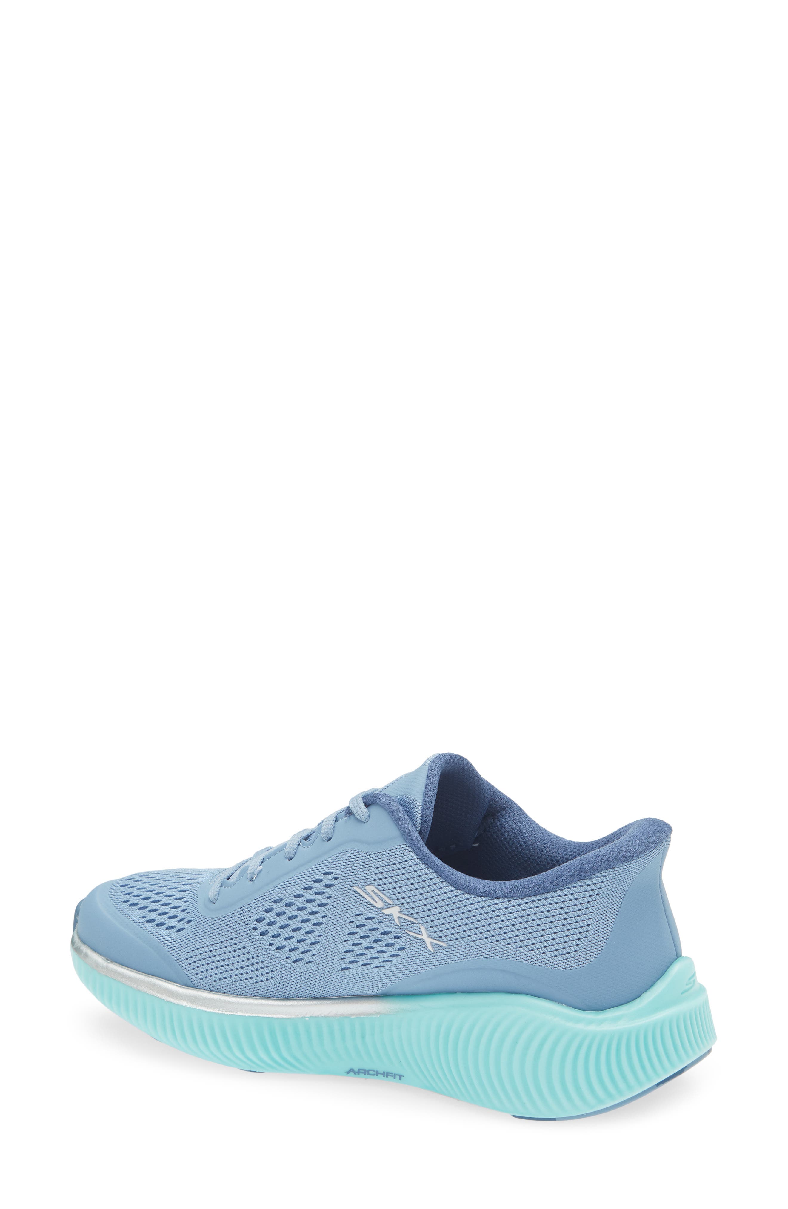 Slip-Ins®: Arch Fit® GO RUN Anywhere™ Sneaker, Alternate, color, BLUE/ TURQUOISE