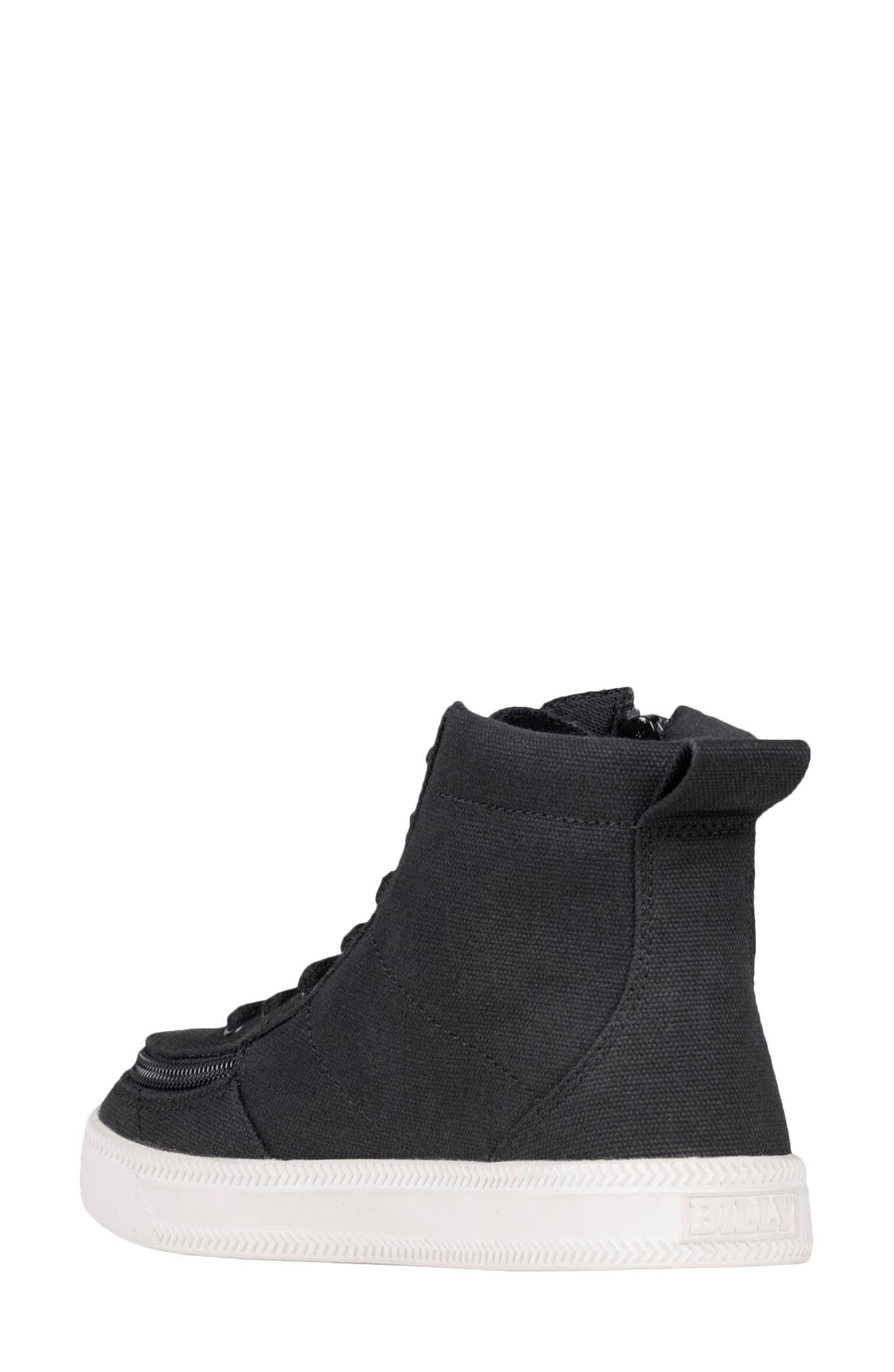 BILLY Footwear Kids' Classic High Top Sneaker, Alternate, color, Black/ White